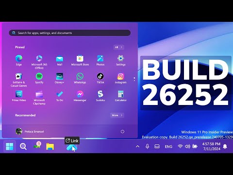 New Windows 11 Build 26252 – Pin Start Apps to Taskbar, New Lock Screen, and Fixes (Canary)