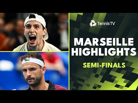 Dimitrov vs Khachanov, Hurkacz vs Humbert | Marseille 2024 Semi Highlights