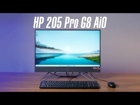 Trên tay máy tính All-in-One HP 205 Pro G8
