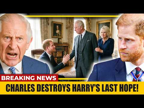 Charles Destroys Harry's Last Hope. Charles Refused Harry's Begs To Bail Out Disastrous $59M Lawsuit