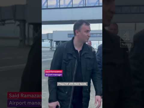 Anti-Semitic mob storm airport looking for Jews