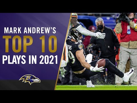 Top 10 Mark Andrews Plays of the 2021 Season | Baltimore Ravens video clip