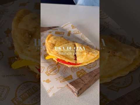 Idea de cena saludable y sin hidratos #recetasfaciles #cenasaludable #cenasana #keto #cenaketo