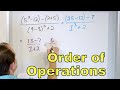 Navigating Order of Operations with Fractions