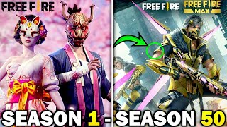 TODOS LOS PASES ELITE (S1-S50) FREE FIRE