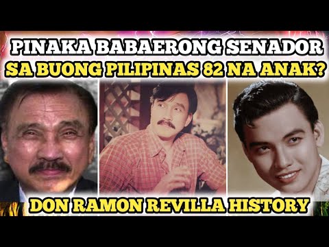 PINAKA BABAERONG SENADOR SA BUONG PILIPINAS DON RAMON REVILLA HISTORY