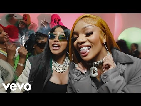 Cardi B ft. Glorilla & Lil Durk - Block Hot [Official Video]