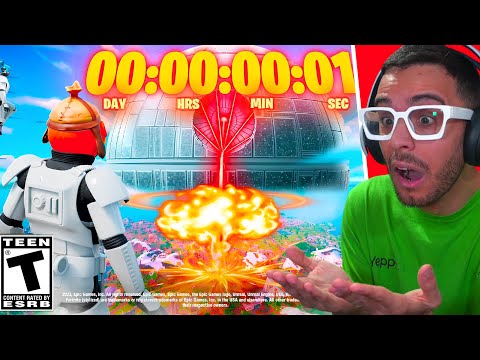 LA MIA REAZIONE ALL' EVENTO FINALE DI STAR WARS su FORTNITE!!
