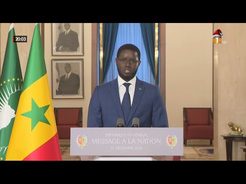 🔴MESSAGE A LA NATION DU PR BASSIROU DIOMAYE FAYE - 31 DECEMBRE 2024