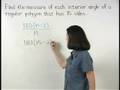 Interior Angles and Polygon Properties