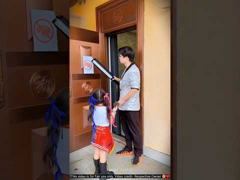 👉रुको अंदर 🍩 चॉकलेट लेकर जाना मना है।😱~mini wood toy-woodworking art skill/wood hand #shorts