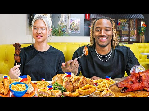 We Ate ONLY Filipino Food for 24 Hours! 🇵🇭 | Charles & Alyssa Forever