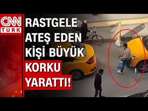 Trafikte tartıştığı sürücüyü silahla kovaladı