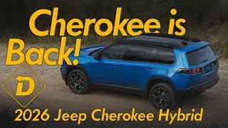 Jeep Cherokee is Back With Hybrid Power for 2026  #automobiles
