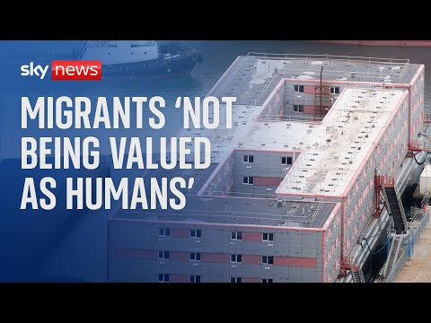 Bibby Stockholm barge: Asylum seekers 'not valued' as humans
