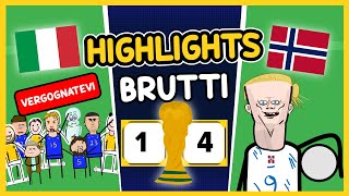 UMILIATI! ITALIA - NORVEGIA 1-4 | HIGHLIGHTS BRUTTI