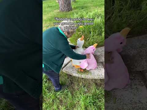 What do you think of my grand ma goose plushies ❤️‍🩹🥹