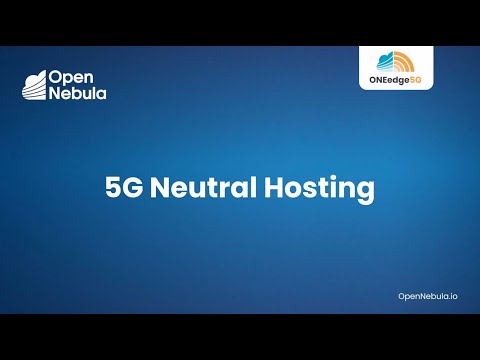 5G Neutral Hosting