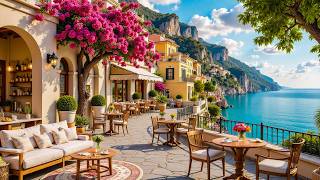 Relaxing Bossa Nova Jazz Music for Good Mood with Street Coffee Shop Ambience & Beautiful Day