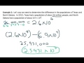 Scientific Notation Concepts and Applications