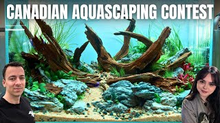 I WENT TO CANADA FOR A LIVE AQUASCAPING CONTEST!