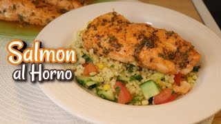 Salmon al Horno en solo 15 minutos