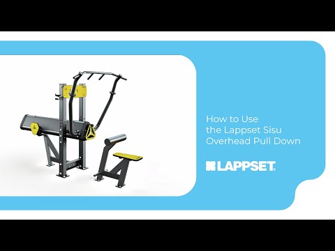 Lappset Sisu | How to Use the Sisu Overhead Pull Down