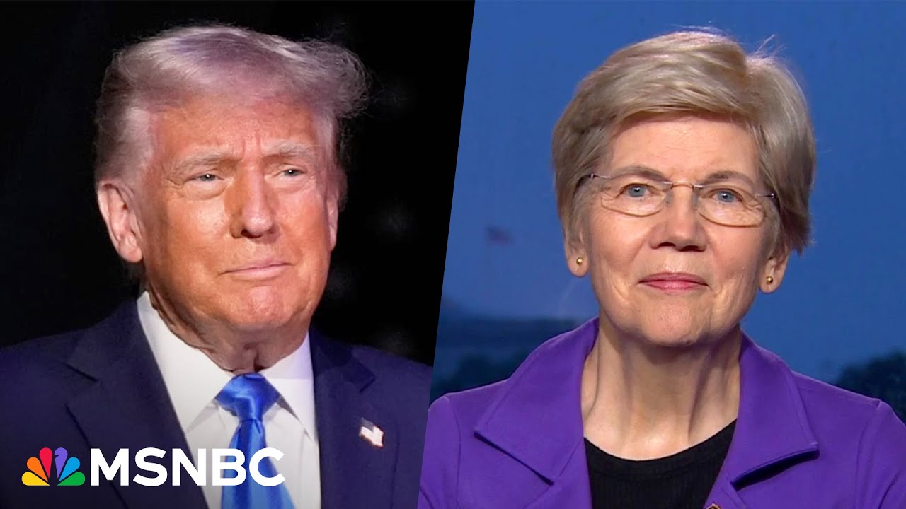 Trump will leave ‘one family better off financially’ — his own: Sen. Warren on Trump’s corruption