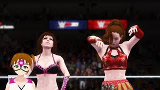 【e-sports 愛川興行プロレス】愛川Q・鈴季すずvsつくし・藤本つかさ【アイスリボン】