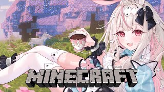 【Minecraft】朝からコーヒー飲みながらマイクラします【Varium/兎ノ花ののち】