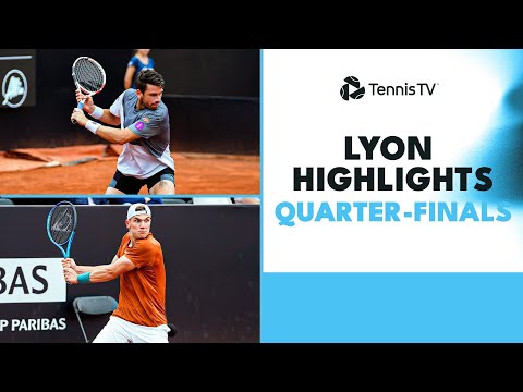 Norrie Battles Baez, Draper vs Cerundolo & More! | Lyon 2023 Highlights Quarter-Finals