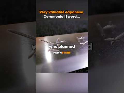 This Woman tries to Sell Very Valuable Japanese Ceremonial Sword