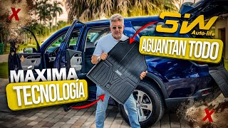 No usarás las alfombras que trae tu auto, 3W Floor Mats No huelen, no se rompen, no se mueven