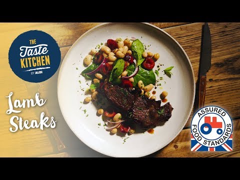 Red Tractor Lambs with Bean Salad