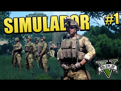 Primer Día En Un Simulador Militar De GTA 5 Roleplay #1