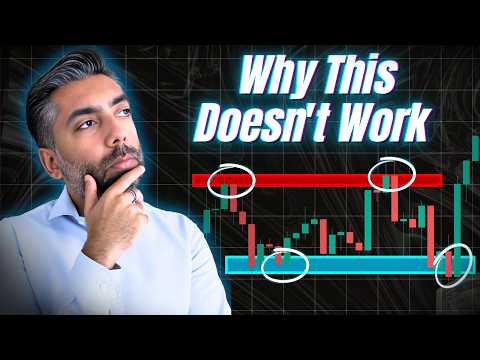 Stop Drawing Lines On The Chart like a 5 Year Old (Secret of Support & Resistance)