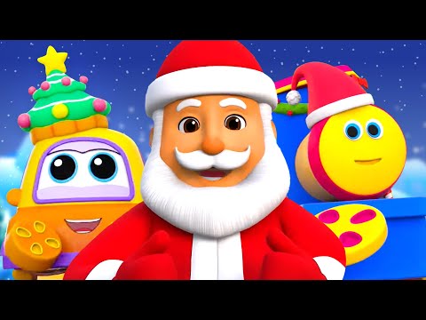 HO HO HO Santa On His Way, Christmas Songs and Cartoon Videos for Kids