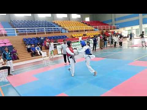 Nizam ( Karachi) VS Bilal ( sukkur) Taekwondo fight 17u trial for Sindh team