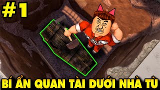ĐÀO HẦM TRỐN TÙ KIA MỞ NẮP QUAN TÀI BÍ ẨN BỊ CHÔN DƯỚI NHÀ TÙ - Prison Escape Simulator: Dig Out #1