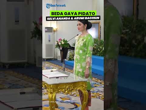 Sama-sama Jadi Istri Pejabat, Beda Gaya Pidato Selvi Ananda dan Arumi Bachsin, Ada yang Tuai Pujian