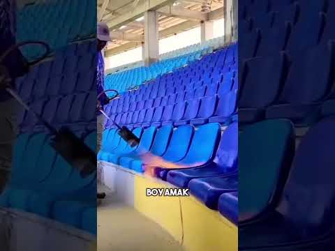 İlginç koltuk boyama tekniği