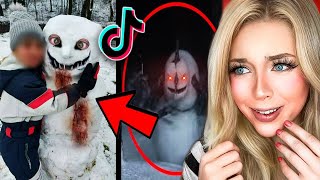 THE SCARIEST CHRISTMAS TIKTOKS ON THE INTERNET...