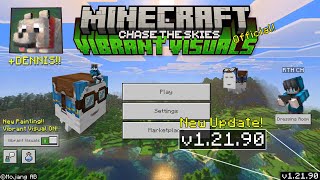 Minecraft 1.21.90 Official Version Released | Chase The Skies Update | RTH CH