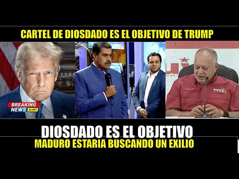 URGENTE!! Van por la CABEZA de DIOSDADO como CAPO del TREN de ARAGUA y CARTEL de los SOLES