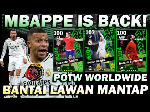 WOW MBAPPE 102 + SORLOTH 100 + SZOBOSZLAI 100 BANTAI HABIS LAWAN! POTW TERBAIK DI AKHIR TAHUN!