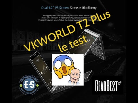 (FRENCH) VkWorld T2 Plus, un flip phone bien trop cher!  Le test .