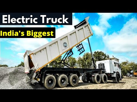 India's Biggest Electric Truck Launched - Rhino 5536