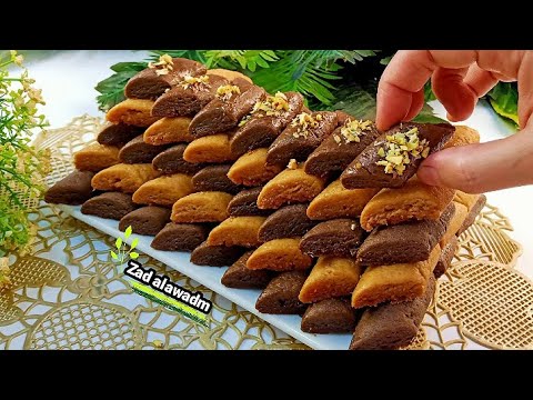 حلويات عجيبه بتذوب في البق شغل حلواني❗وصفه حلي روعه بدون سميد احلي من رموش الست❗طريقه حلويات سهله