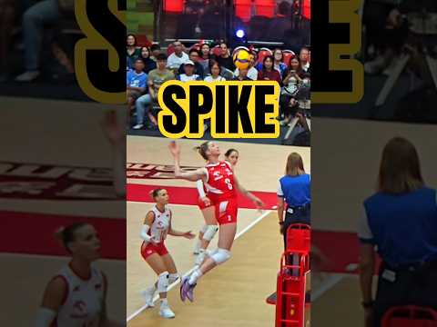 Volleyball Women Insane Rally Italy Poland World Champion Super Spike Block Slow Motion