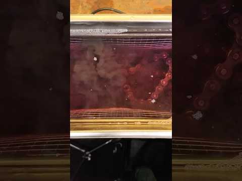 Motorcycle Chain VS Ultrasonic Cleaner | Non-Sealed Chains Only ⚠️